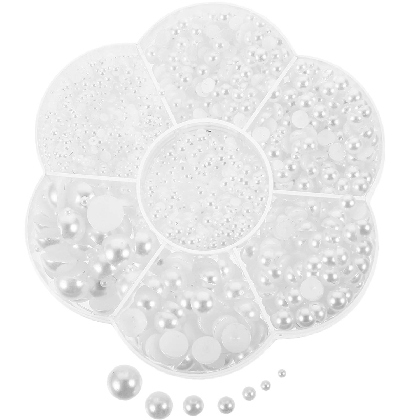 

Suite Replaceable Half Pearls Multi-function Nail Charms Jewelry Making Flat Crafts