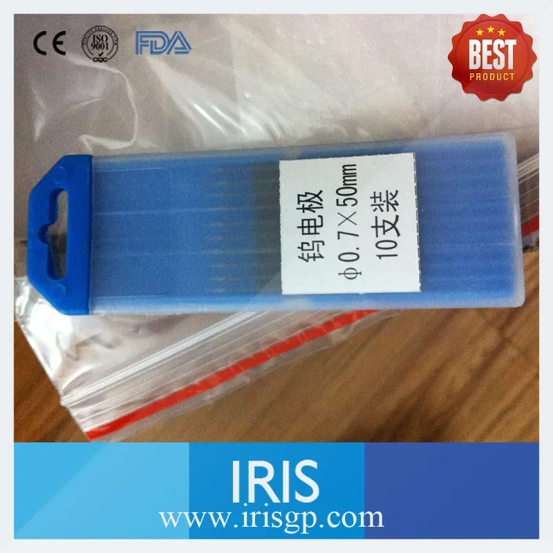 Вольфрамовый электрод для зубных протезов или ювелирных изделий 0 7*50 мм 20 шт.