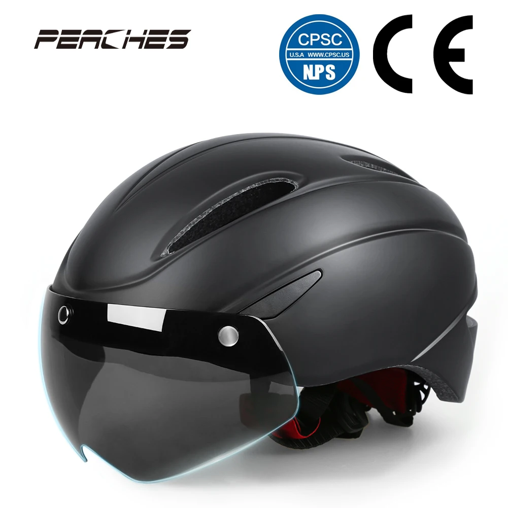

Bicycle Helmet Cycling Mtb Helmets Electric Scooter Bikes Helmets Racing Bike Helmet With Goggles Bicycle Headset Accessories