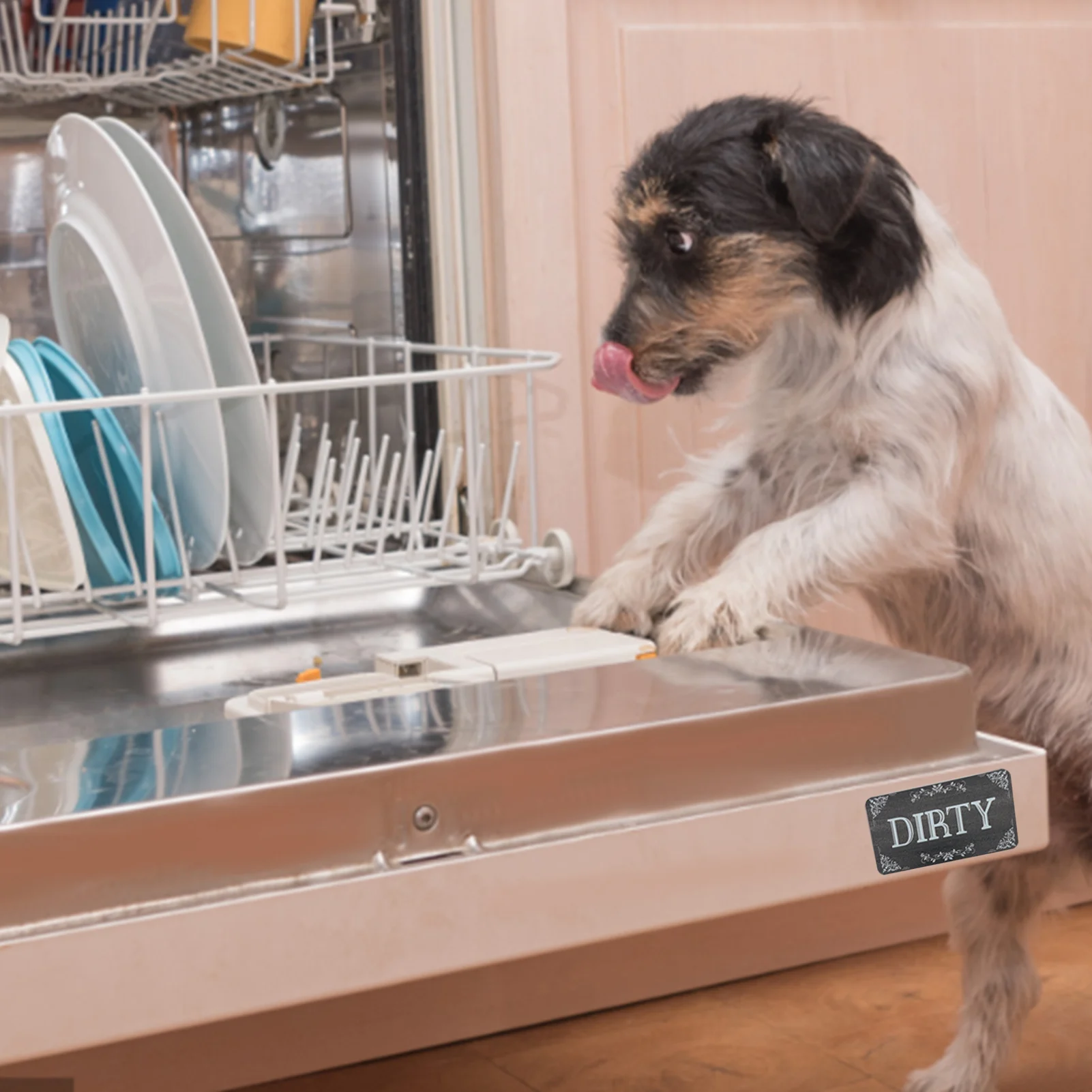 

Магнит для чистки в посудомоечной машине, двусторонний магнит для чистки и грязи в посудомоечной машине, не царапается, легко читать, органи...