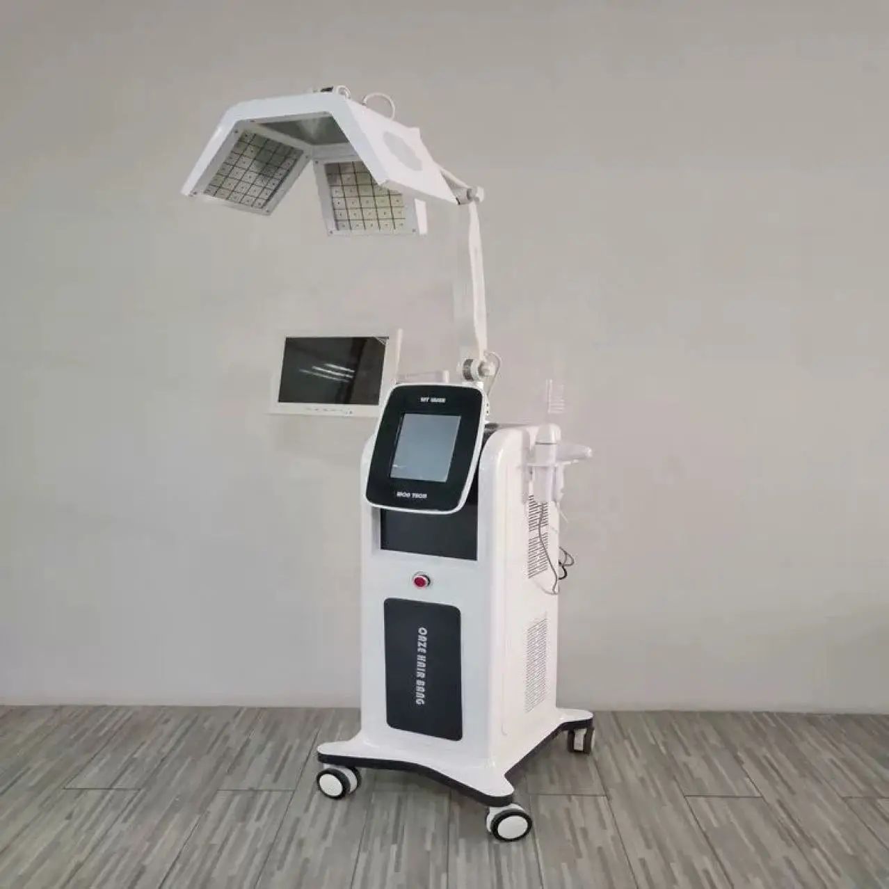 

Hair Growth Machine 650nm Diode Lazer Machine Hair Follicles Treatment Scalp Detection Painless Stimulate Hair Regrowth Device