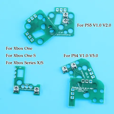 1 Набор для PS4 PS5 контроллер сброс дрифта аналоговые стики для ремонта джойстика для Xbox One S / Xbox серии X/S дрифта фиксация модуля