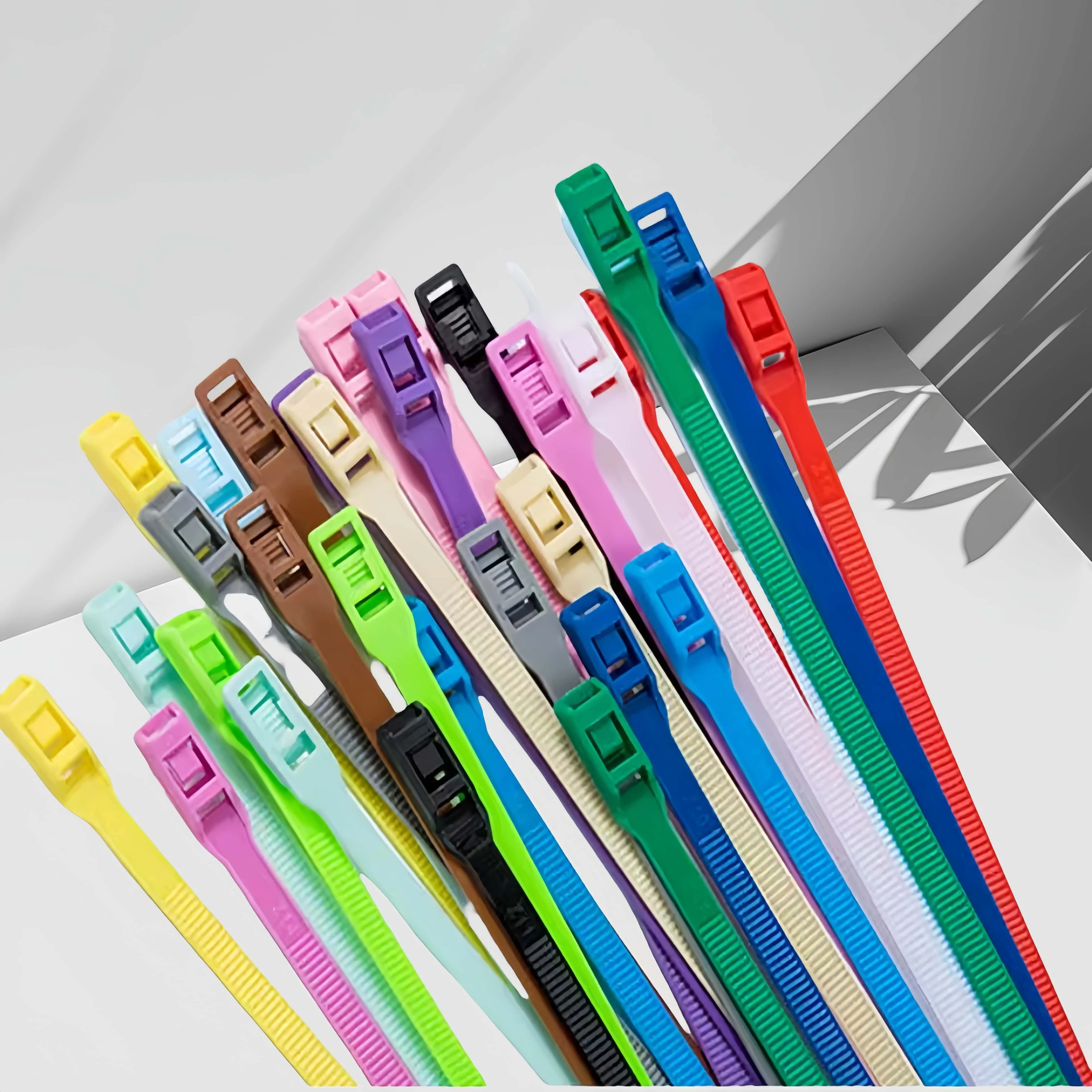 

Кабельные стяжки пластиковые нейлоновые 8*350