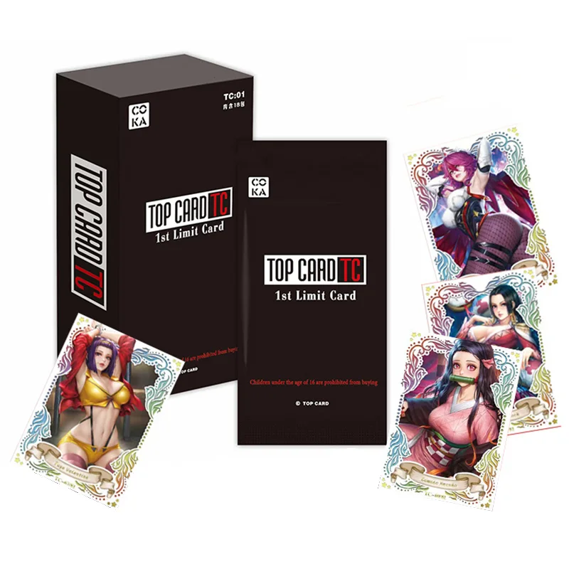 

Top Card TC Аниме фигурки бронзовые флэш-карты 1-я лимитированная карта утолщенная эва цельная детская деталь рождественские подарки для детей