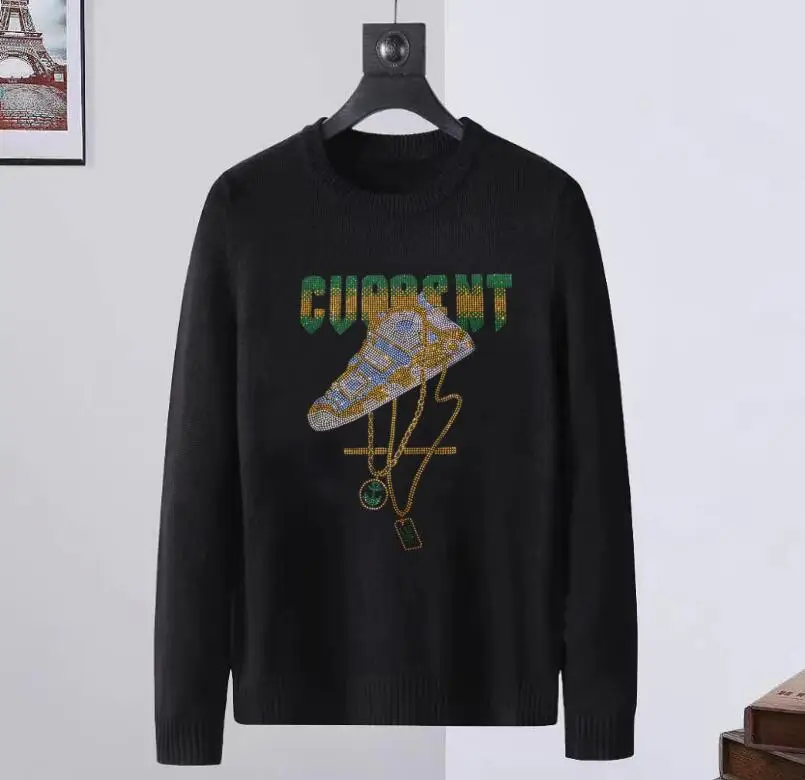 

2023 Designer Rhinestone sweaters Hip Hop men's gifts brand