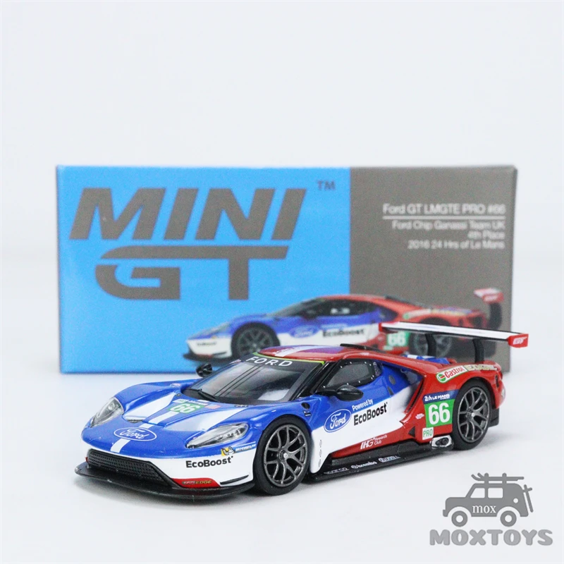 Цена Мини GT 1:64 Ford GT LMGTE PRO 2016 24h LeMans модель автомобиля под давлением