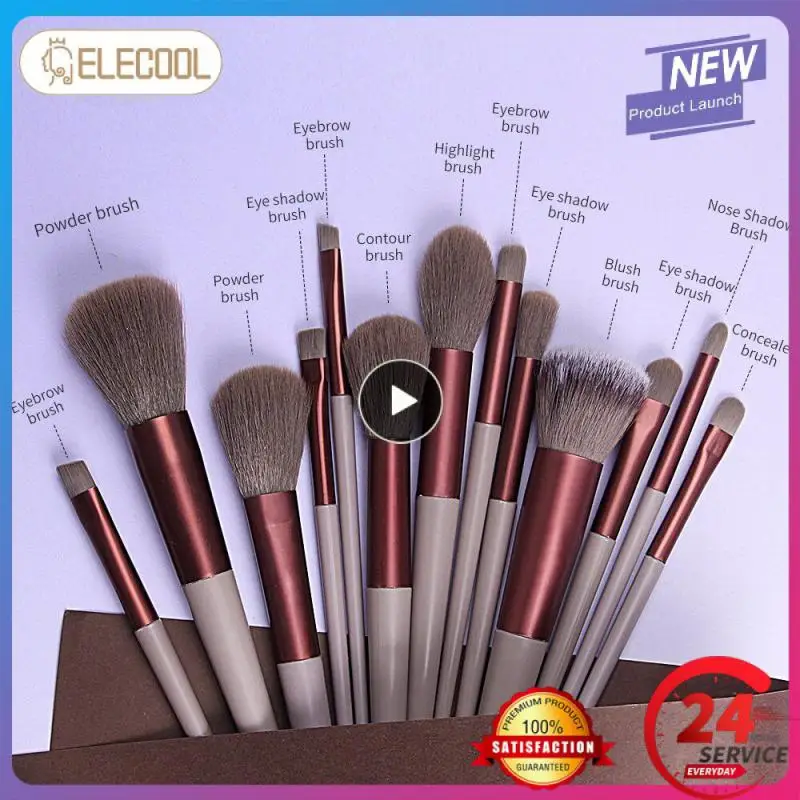 

Soft Makeup Brush Lightweight Makeup Tool Multifunction Smooth Eye Shadow Brush Brush Quick Drying Blush Brush /set Cosmetics