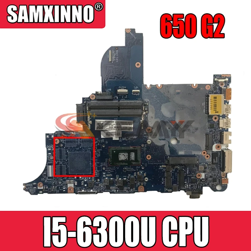 

Akemy 840717-001 Laptop Mothebroard For HP Probook 640 650 G2 CIRCUS-6050A2723701-MB-A02 SR2F0 I5-6300U CPU UMA HD MAIN BOARD