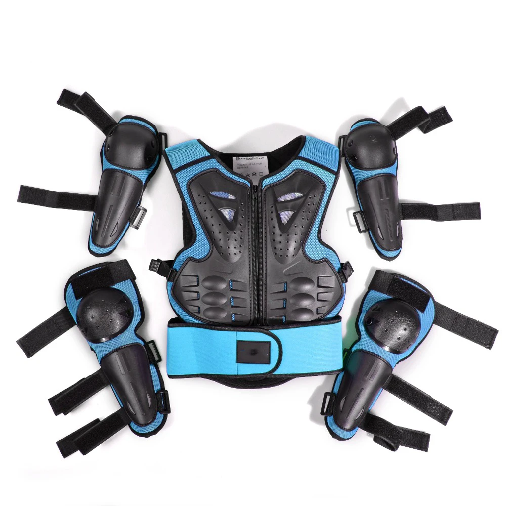 

MOtorcycle protective gear children's armor clothing riding protective off-road suit sports KNee pads elbow