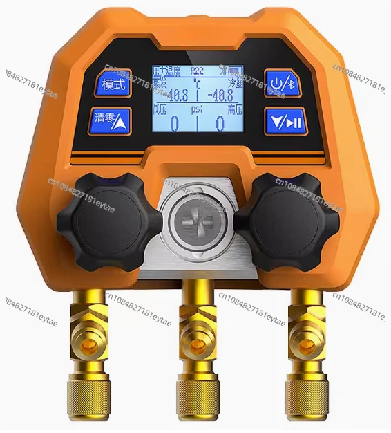 Английский интерфейс DMG-4B цифровой дисплей двойной метр клапан электронный