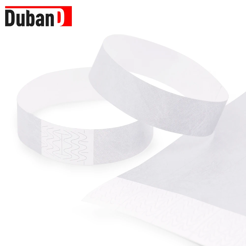 

Цветные бумажные браслеты Tyvek 200 шт