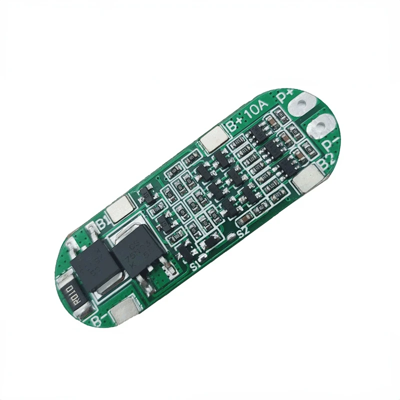 

3S 10A 12V Lithium Battery Charger Protection Board For 3pcs 18650 Li-ion Battery Cell Charging BMS 11.1V 12.6V With Balanced