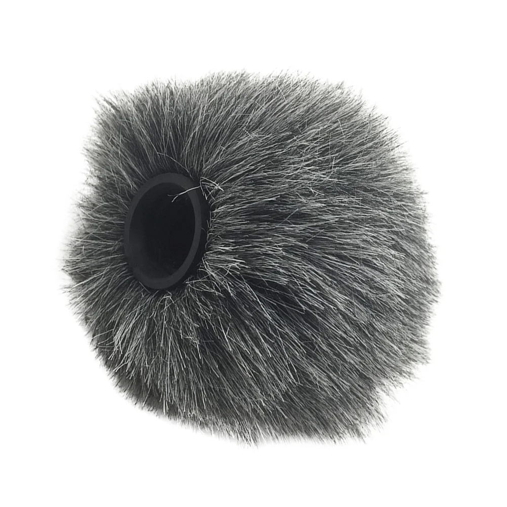 

Mic Microphone Cover Furry Windscreen Wind Lavalier Outdoor Accessories Filter Windshield Replacement Shield Fur Deadcat Foam