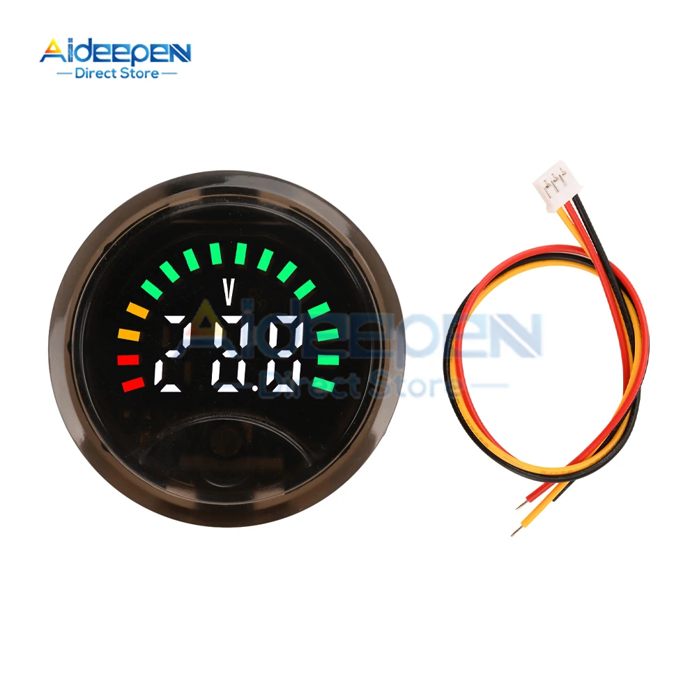 

Автомобильный вольтметр Aideepen 7-100В