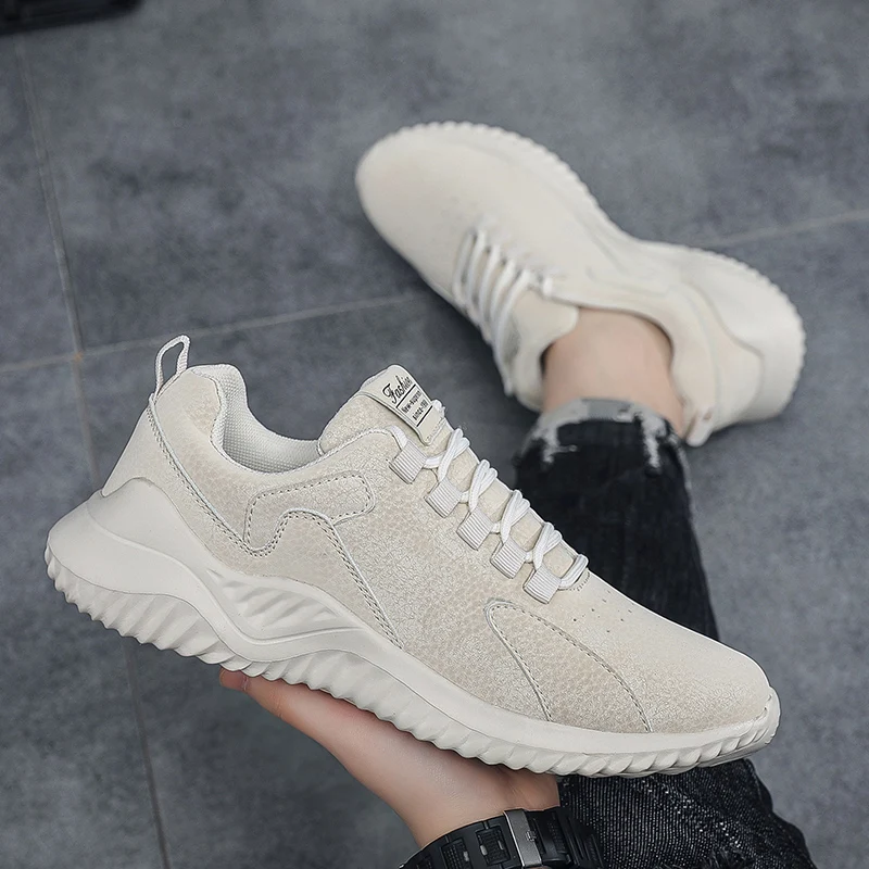 Footwear for Men 2025 New Business Casual Sneakers Men's Breathable Running Lightweight Trendy Shoes Tenis Masculino