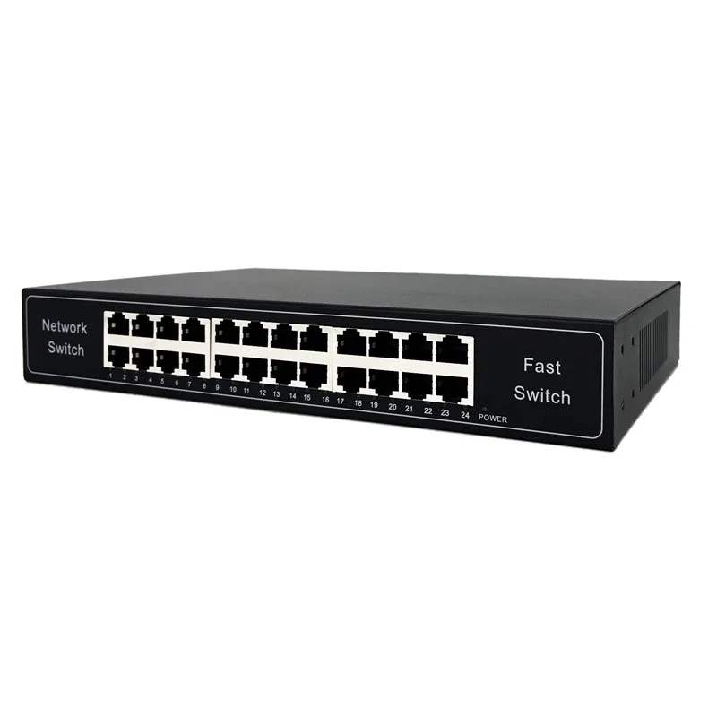 Фото Выгодная цена, сетевой коммутатор с 24 портами Gigabit 10/100 Мбит/с №3