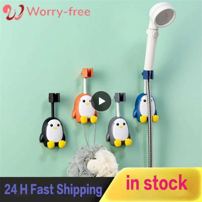 

Bathroom Accessories Shower Base Adjustment Universal Shower Nozzle Holder Plastic Waterproof Bathroom Bracket Bathroom Storage