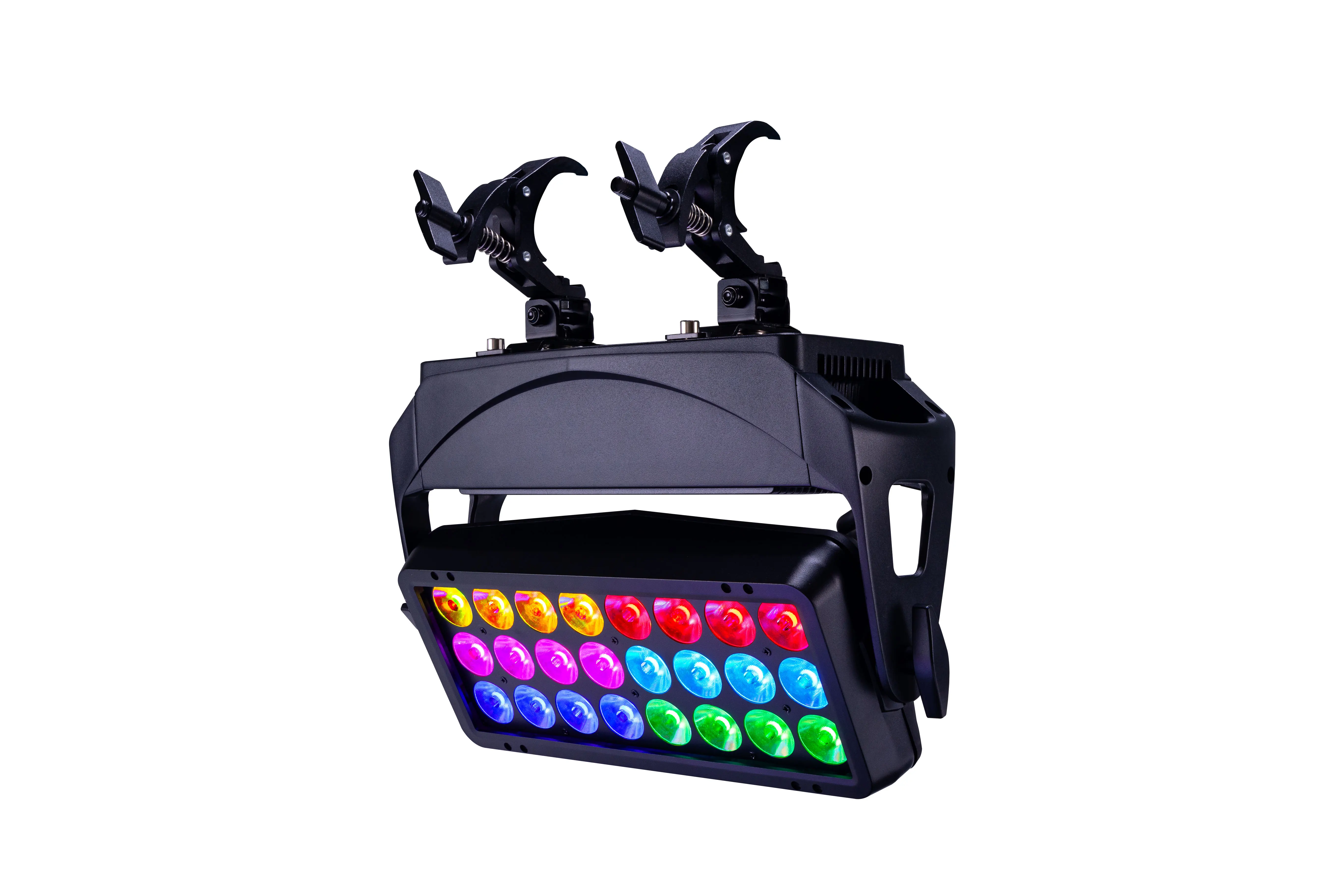 Фото Мощный светодиодный прожектор City Color Wash 24x20 Вт RGBW 4-в-1 IP65 водонепроницаемый для наружного освещения зданий №3