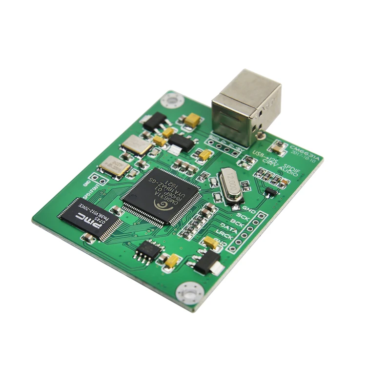 

Y10 CM6631A USB Digital Interface I2S SPDIF Output 24Bit 192K 384K ASIO