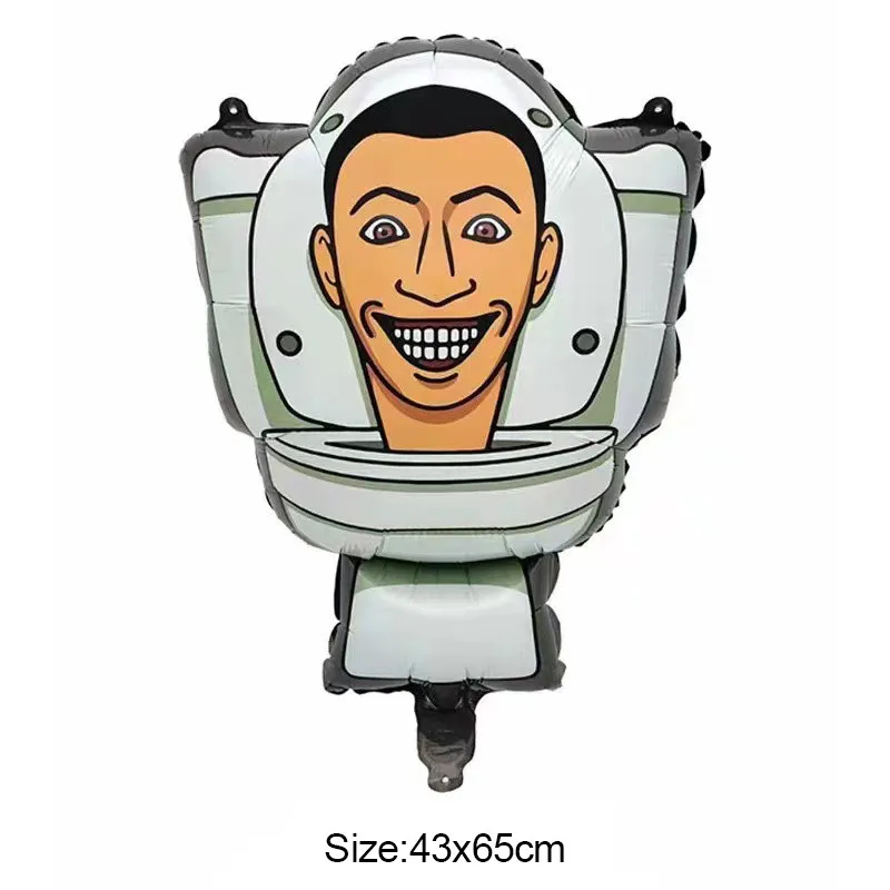 

Фольгированные шары "Skibidi Toilet"