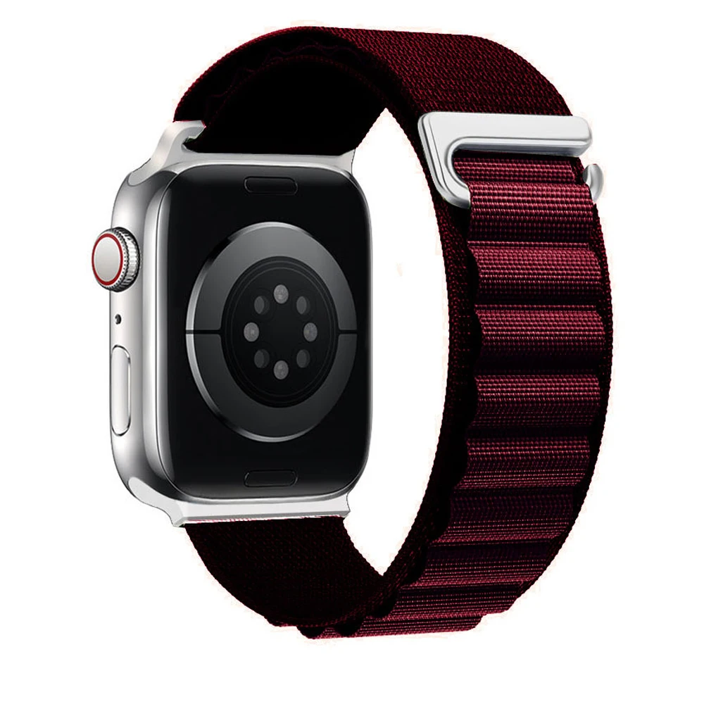 

Alpine loop band for Apple watch strap 49mm 44mm 40mm 45mm 41mm 42mm 38mm 40 44 45 mm bracelet iWatch Ultra series 7 6 5 3 SE 8