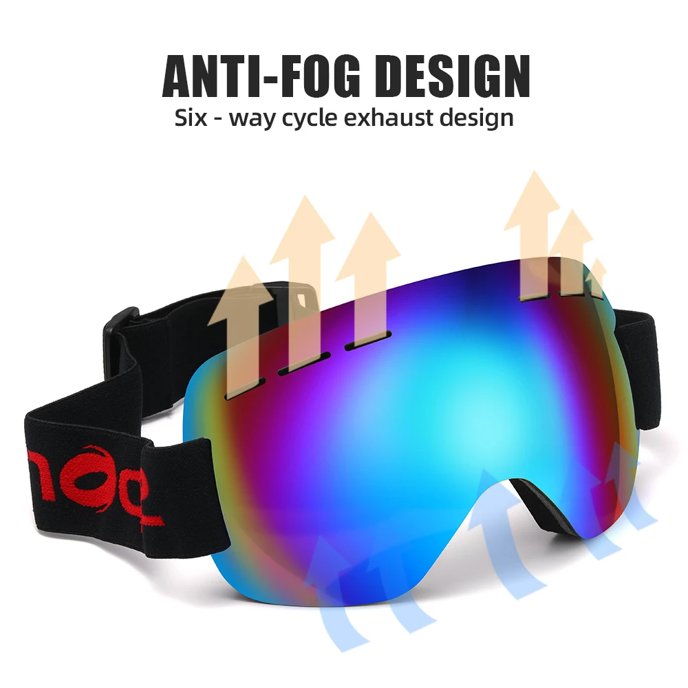 GM лыжные очки горные снегоход зимние спортивные велосипедные солнцезащитные для