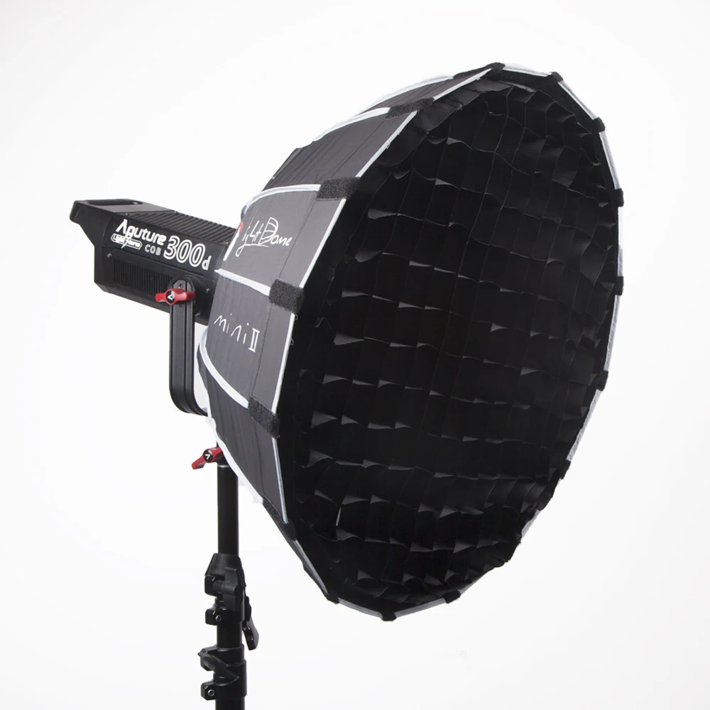 

Свет Aputure Dome Mini II софтбокс рассеиватель вспышки для Light Storm 120 и COB 300 серия Bowens крепление светодиодные лампы