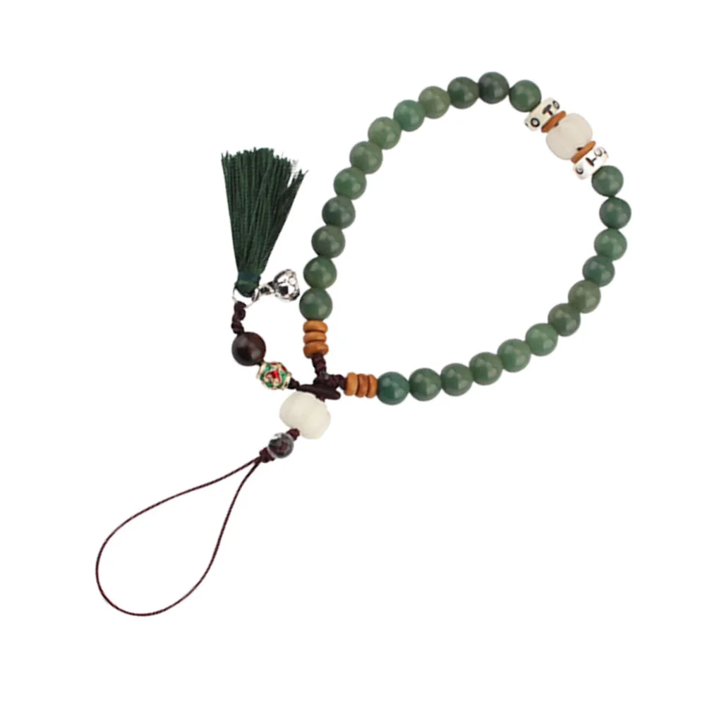 

Bodhi Phone Strap Retro Vintage Ethnic Chain Anti-lost Phone Strap Wrist Rope