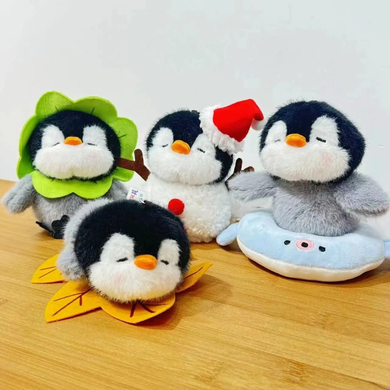 Креативный брелок для куклы-пингвина милый четырехсезонный с изображением