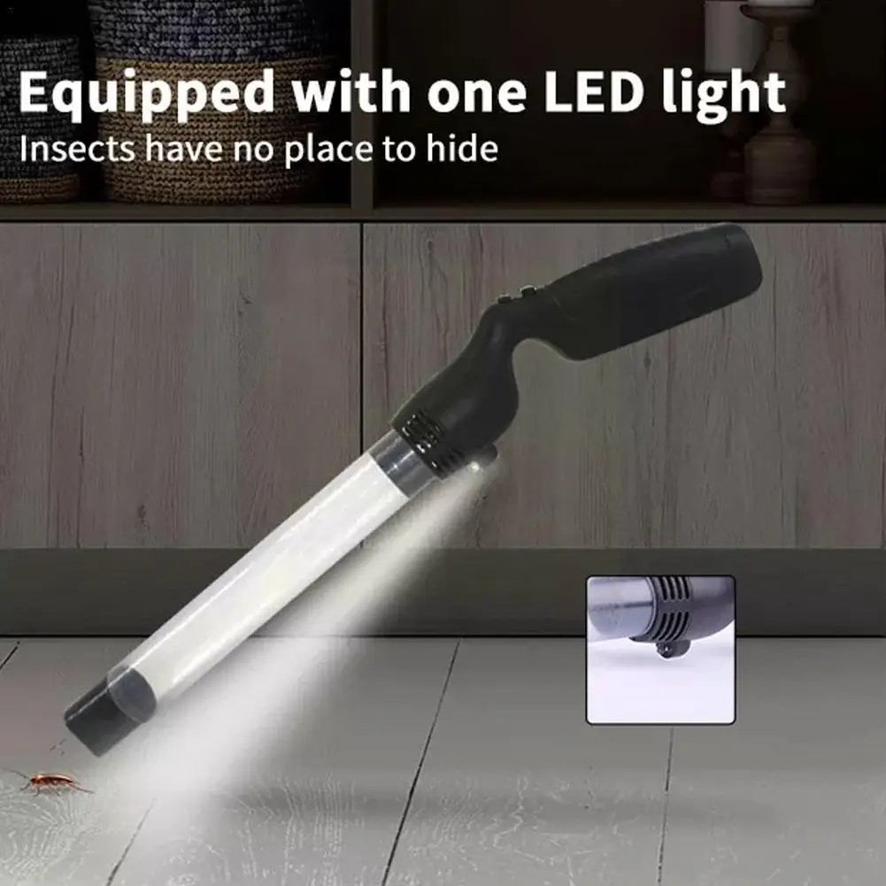 

Led Insect Suction Trap Catcher Fly Bugs Insect Killer Littel Pest Lamp Sucker Vacuum Insecticidal Spider Repellent Safety I8s9