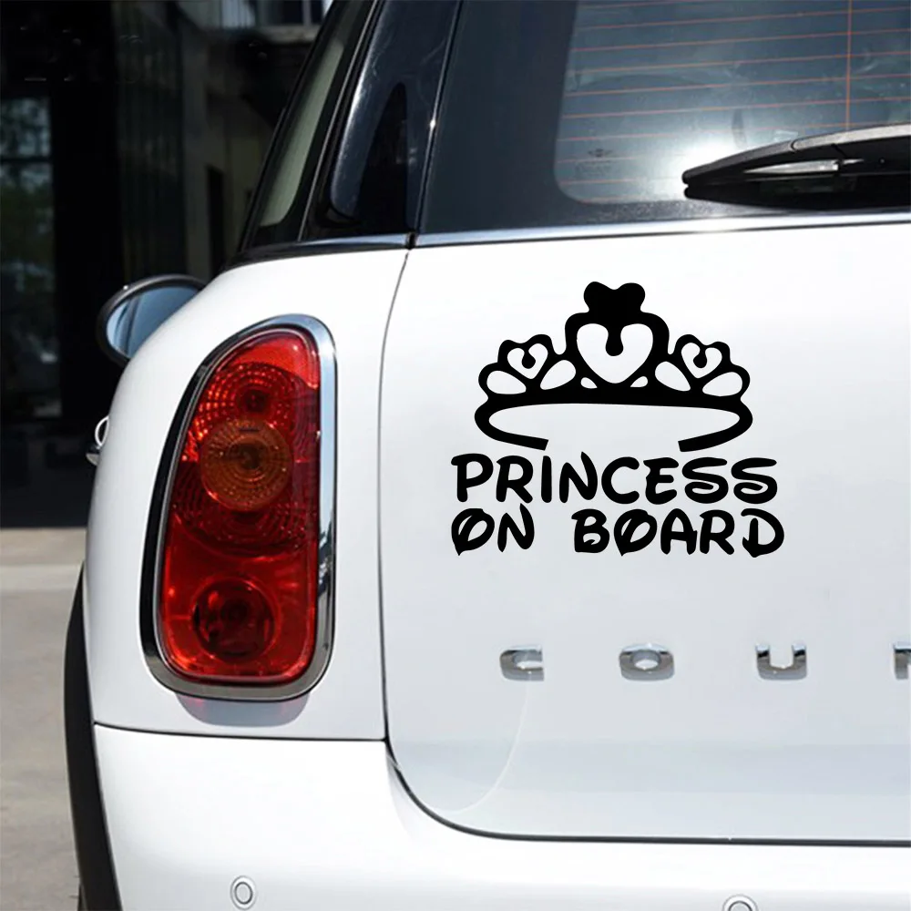 TOMALL 2 Упаковки Наклейки На Окна Принцессы Для Автомобилей