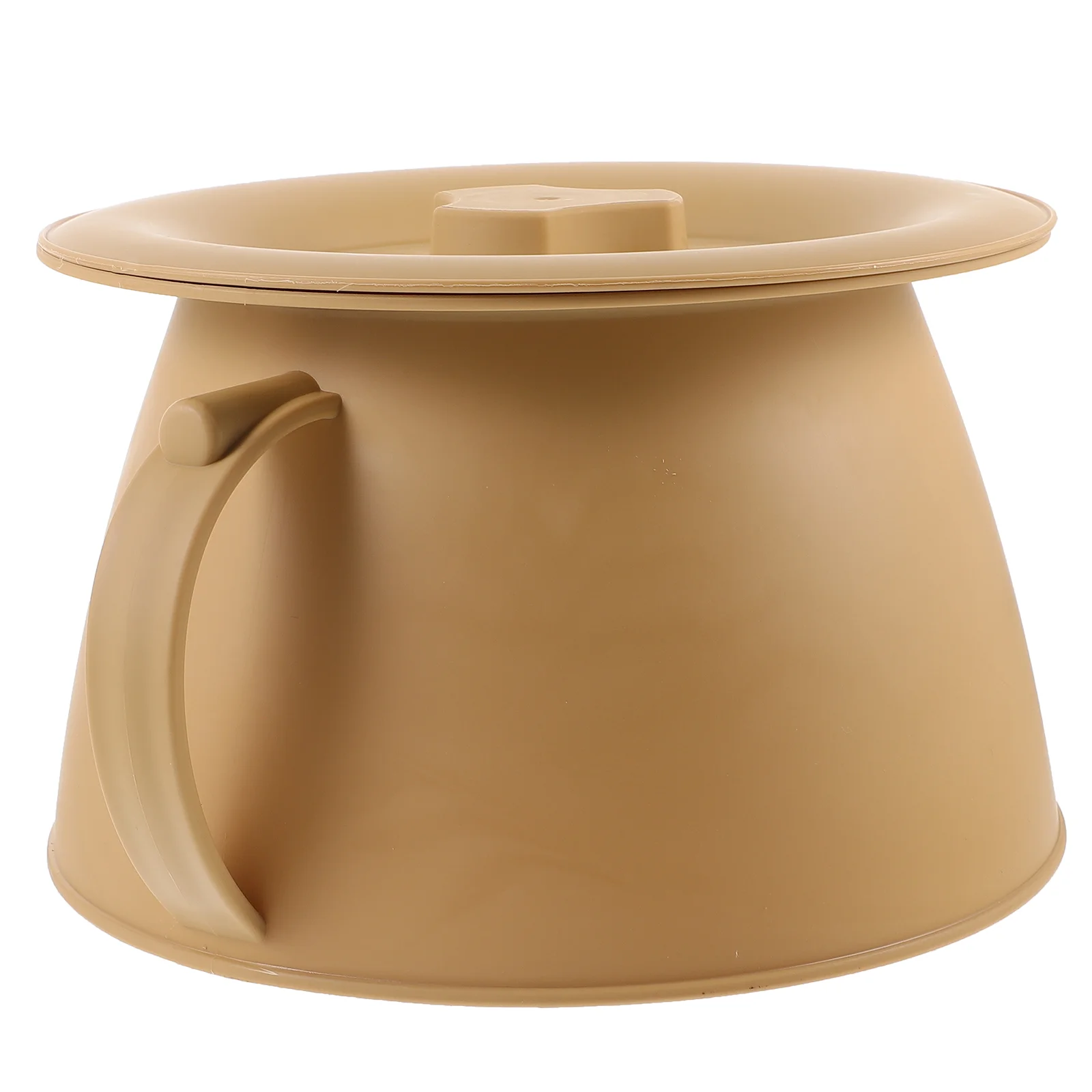 

Кастрюля унисекс портативная кастрюля для туалета кастрюля для мочеиспускания горшок прикроватный писсуар с крышкой