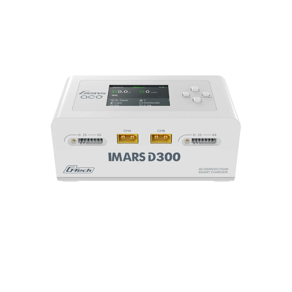 Gens ACE IMARS D300 Литиевая батарея High Power Smart Balance Charger для LiPo Li-ion LiFe NiMH NiCd батареи