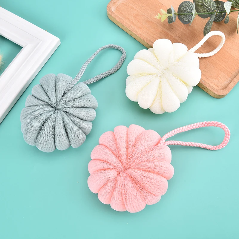

Bath Bubble Ball Exfoliating Scrubber Soft Shower Mesh Foaming Sponge Body Skin