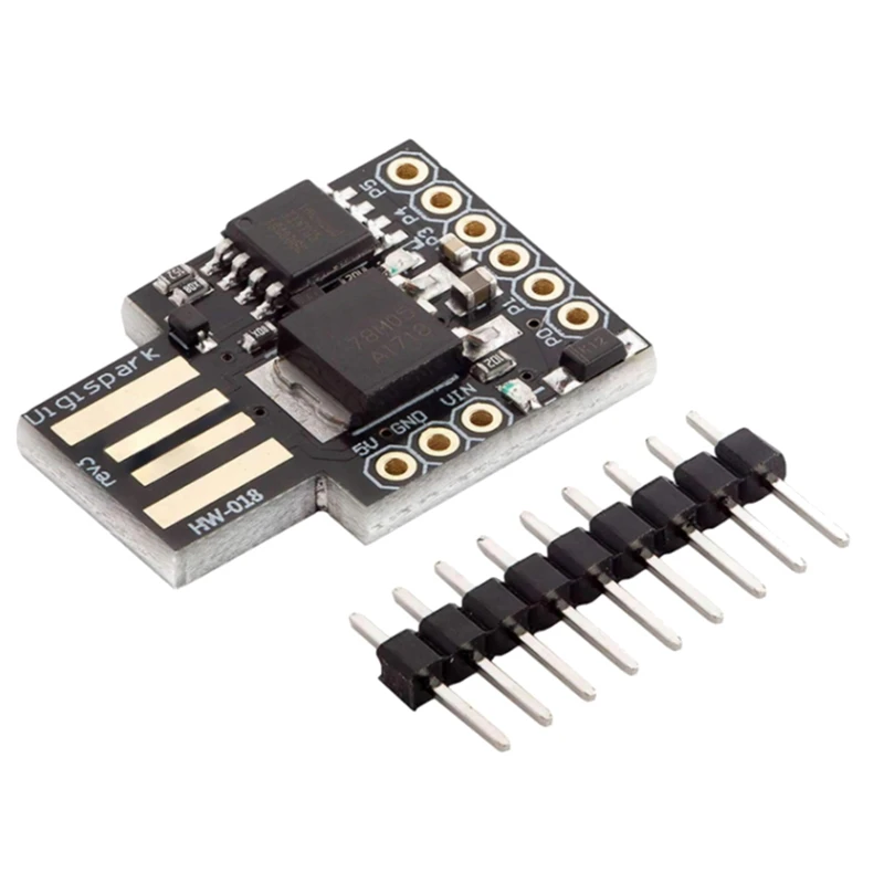 5 шт. Attiny85 Digispark светодиодный 2c LED Rev.3 Kickstarter в IIC SPI USB макетная плата 6 I/O контактов