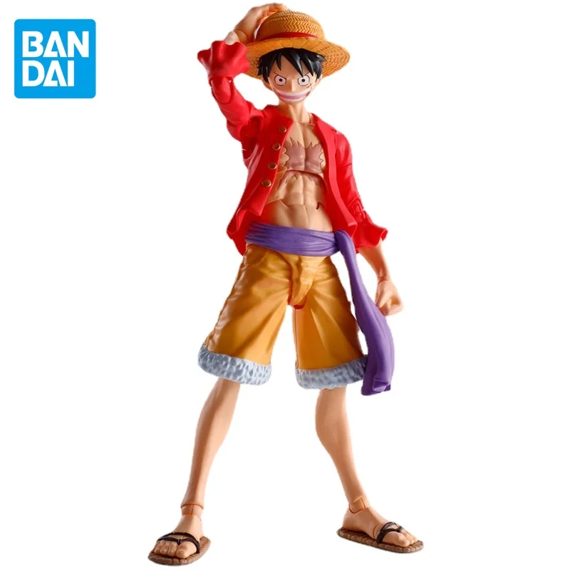 

BANDAI Original SHF ONE PIECE Monkey D Luffy Ghost Island Crusade Anime Action Figures Toys For Kids Collectible Model Gift
