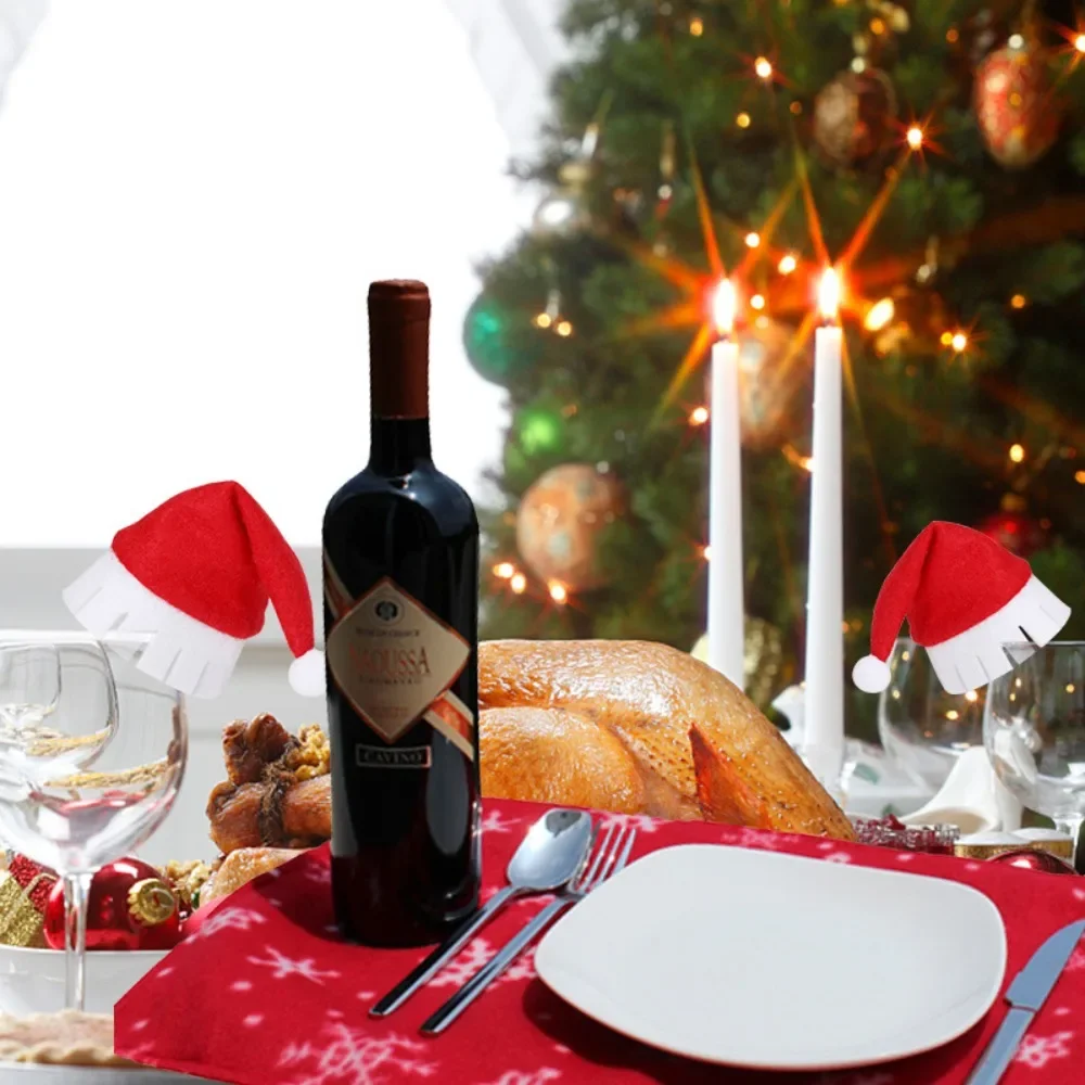 Новые рождественские салфетки бархатные и нескользящие коврики товары для