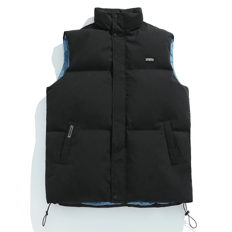 Vest Cotton Clothing Women's Clothing 2022 Winter New Bread Coat Cotton Jacket Simple Multifunctional Stand Collar Cotton Jacket