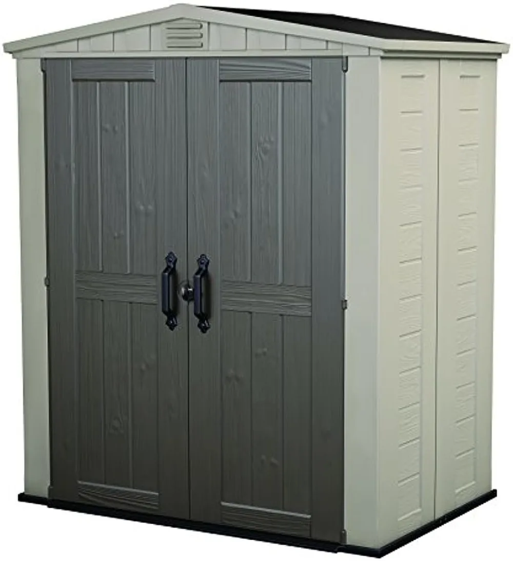 

Keter Factor 6x3 Outdoor Storage Shed Kit-Perfect to Store Patio Furniture, Garden Tools, Bike Accessories,Beach Chairs and Push