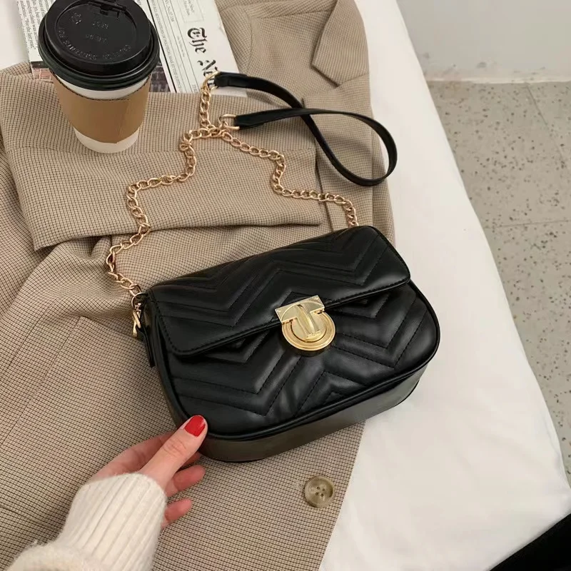 

B163 Luxury Brand Handbag Fashion Simple Zippers Square Bag Quality PU Leather Women's Designer Handbag Shoulder Messenger bags