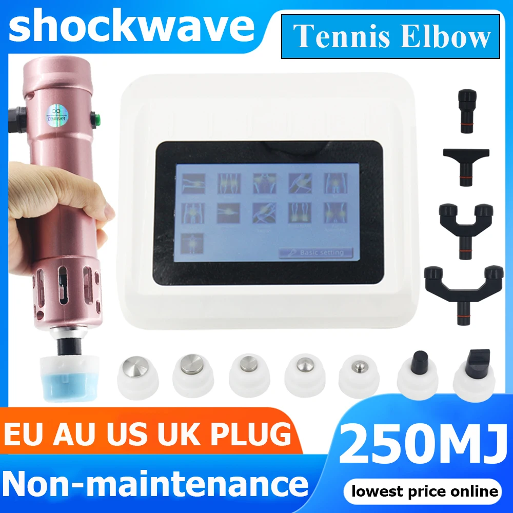 

Portable Shockwave Equipment Chiropractic Tool 11 Heads Shock Wave Therapy Machine Pain Relief Erectile Dysfunction ED Treatment