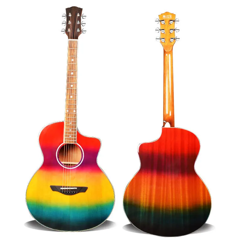 

High Quality Guitar Travel Classical Acoustic portable Guitar Children's Resonator Knob viola caipira Espanola Acoustics