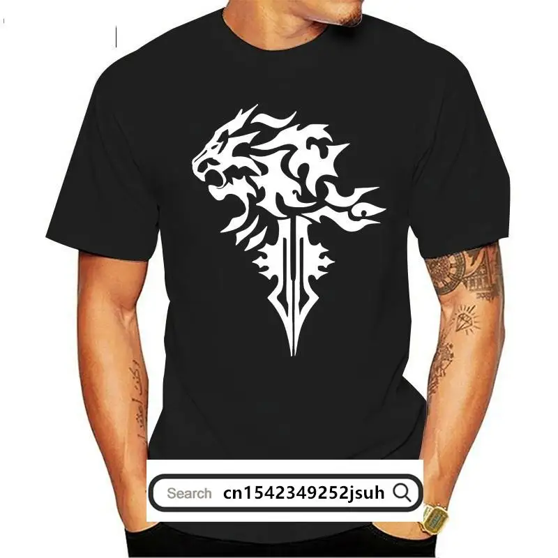 

Squall leonhart logo t shirt FF8 Final fantasy VIII men lion pride fan based Cool Casual pride t shirt men Unisex Fashion