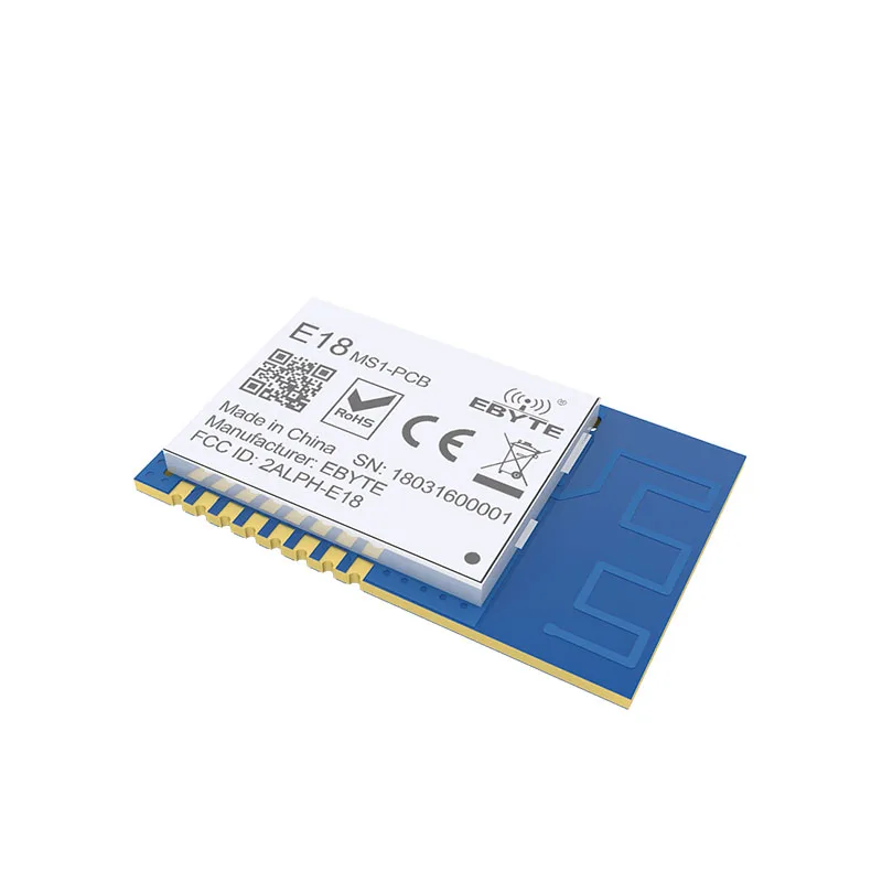 4pcs CC2530 ZigBee 2.4GHz SPI rf Wireless Module 4dBm E18-MS1-PCB PCB Antenna Data Zigbee Wireless Transmitter Receiver Module