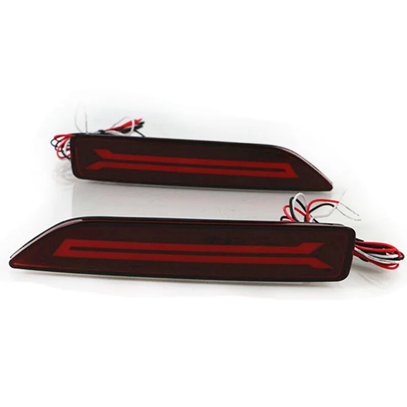 

NEW-2PCS For Honda CRV CR-V 2007 2008 2009 Multi-Function LED Rear Bumper Light Rear Fog Lamp Auto Bulb Brake Light Reflector