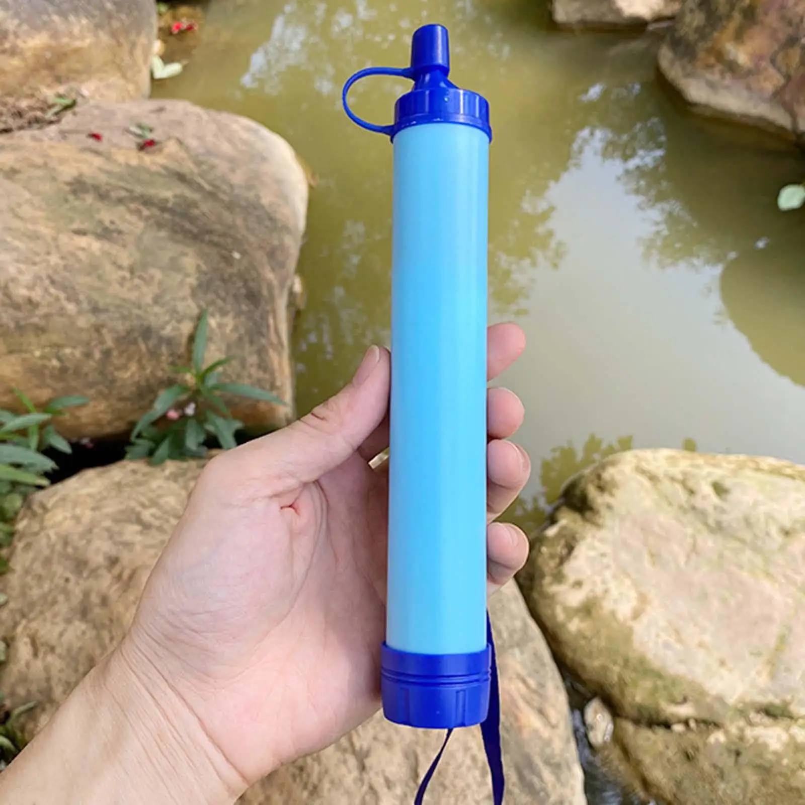 

Outdoor Drinking Water Filtration Purifier Emergency Life Portable Survival Straw Water Filter Fishing Climbing Travel Camping