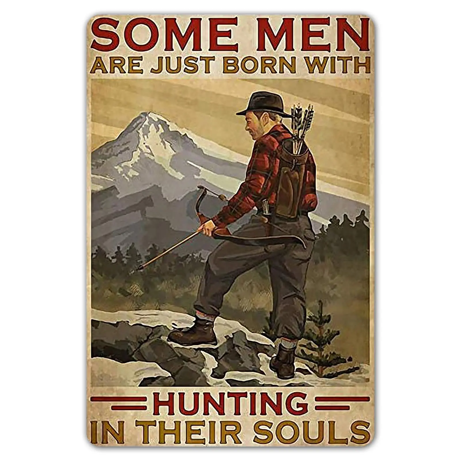 Smartcow винтажные металлические жестяные знаки некоторые мужчины только что