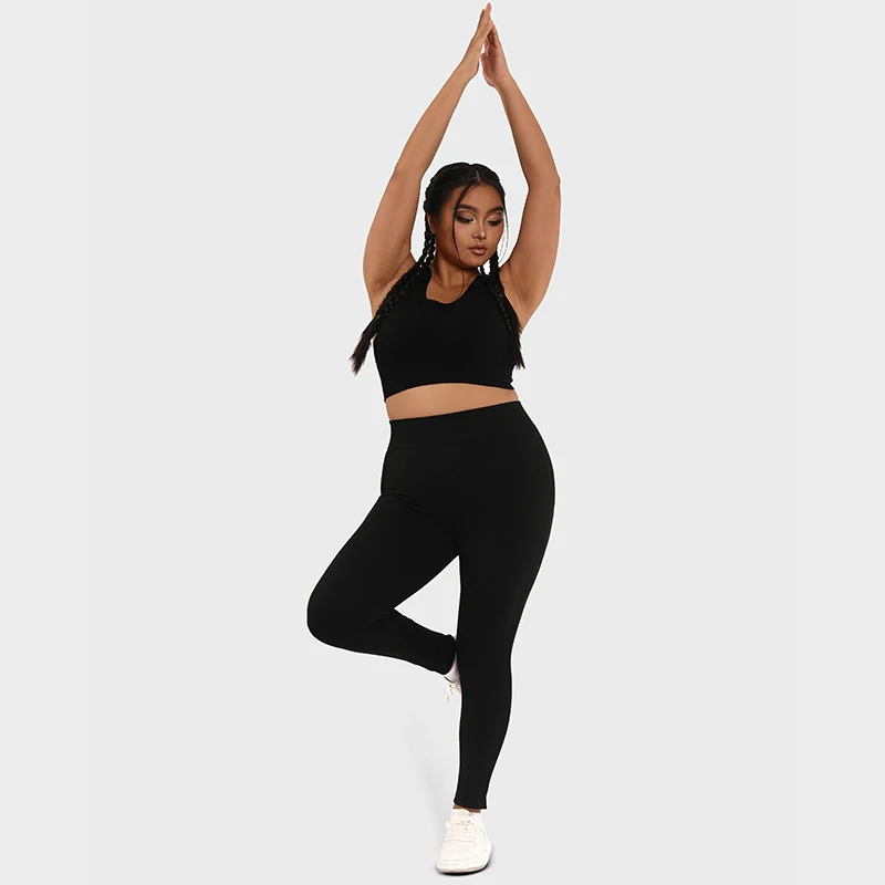 LUOYIYANG Plus Size Women's Leggings Seamless Sports Yoga Pants Gym Fitness Workout Push Up High Waist Women Clothing 2023 L-3XL
