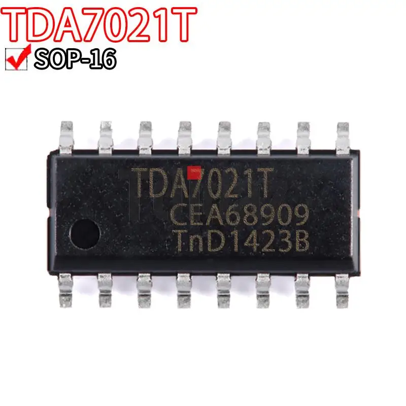 5 шт., TDA7021T SOP-16 TDA7021 SOP16 7021T SOP TDA7021T TDA7088T TDA7088 TDA3629T TDA3629