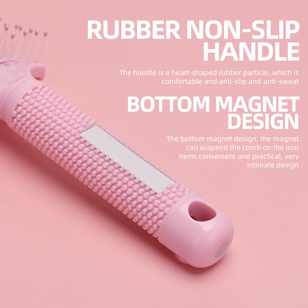 Салонная парикмахерская расческа с щетиной для девочек массажные расчески кожи